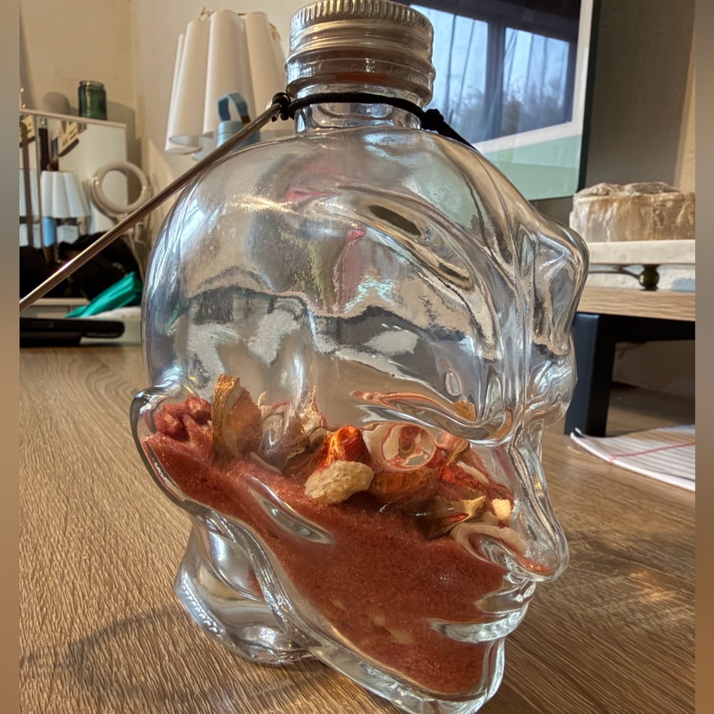 Crystal Head Bottle glass